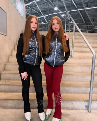 Twins on Ice - Instagram - 14.02.2025