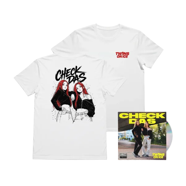Twins on Ice Merchandise – T-Shirt und CD Bundle