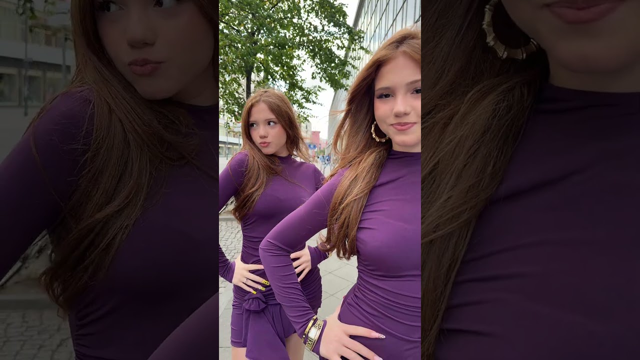 💜💜 #twins #trendingshorts #fun #style #trendingshorts #outfit #styleinspo